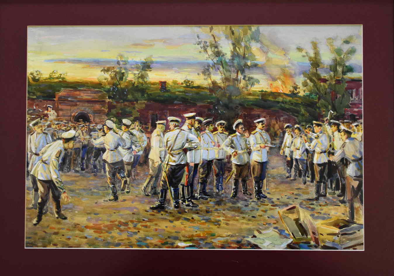 Волнение солдат Брестской крепости в 1905 г